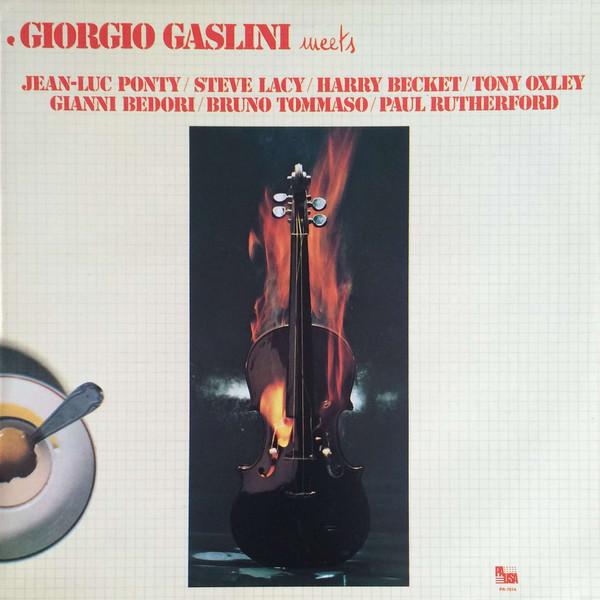 Album cover art for Giorgio Gaslini Meets