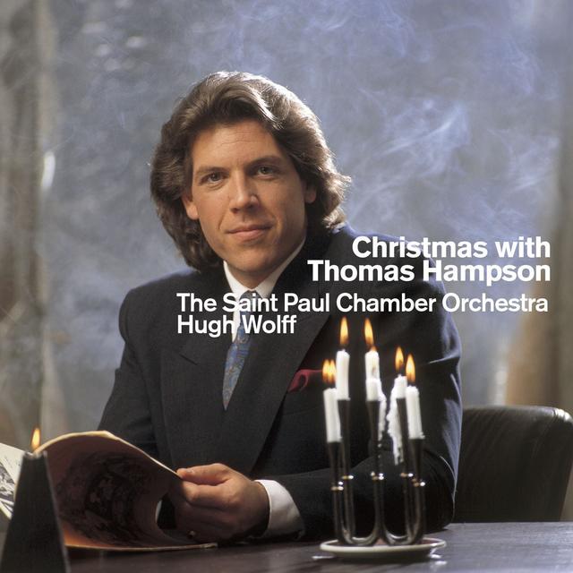 Album cover art for Christmas With Thomas Hampson