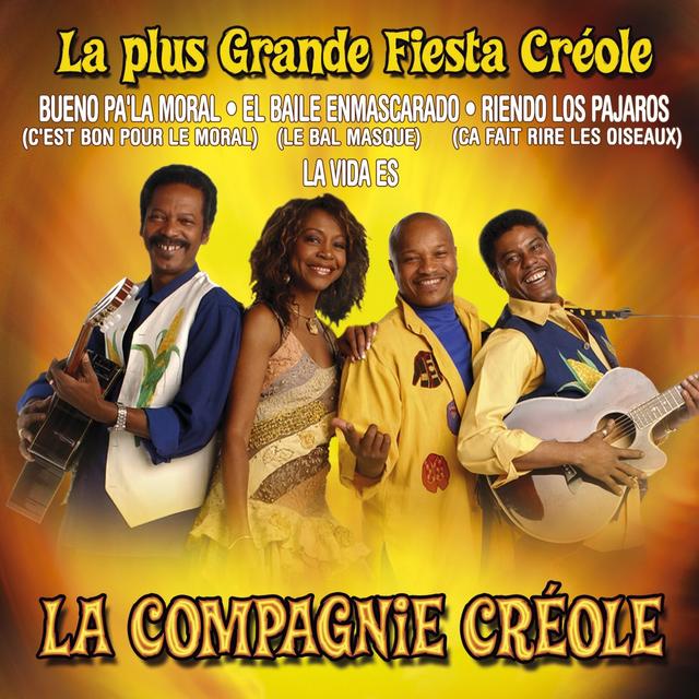 Album cover art for La Plus Grande Fiesta Créole