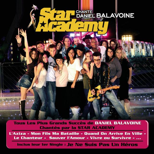 Album cover art for Star Academy Chante Daniel Balavoine