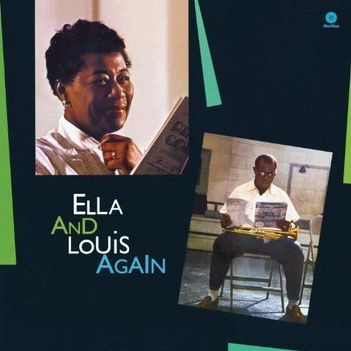 Album cover art for Ella and Louis Again