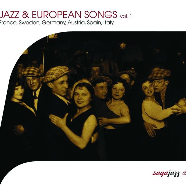 Album cover art for Jazz & European Songs Vol. 1-France, Germany, Austria,Italy, Spain, Sweden