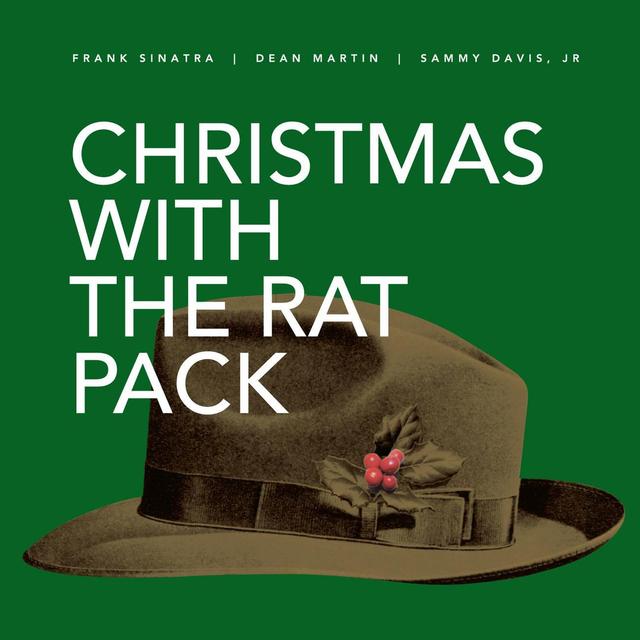 Album cover art for Christmas with the Rat Pack