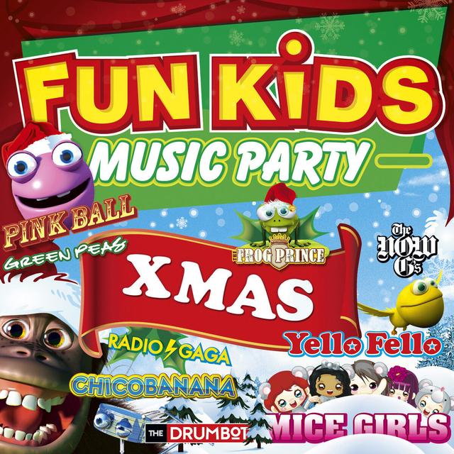 Album cover art for Fun Kids Music Party - Xmas