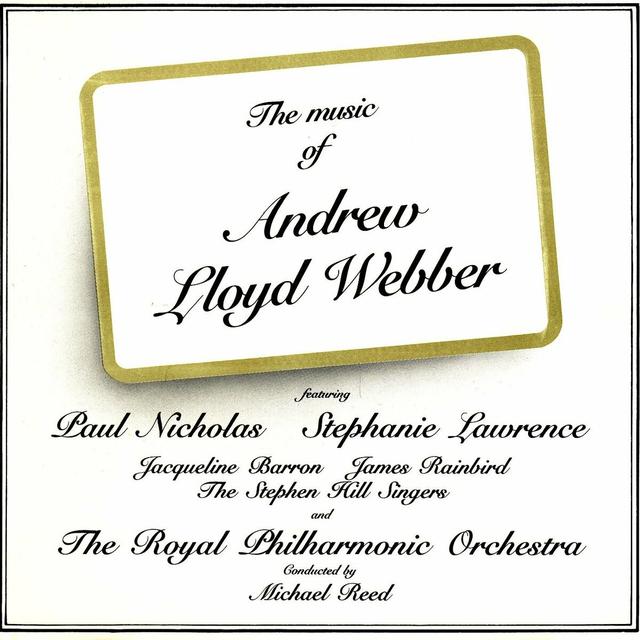 Album cover art for The Music Of Andrew Lloyd Webber