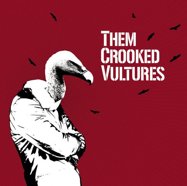 Album cover art for Them Crooked Vultures