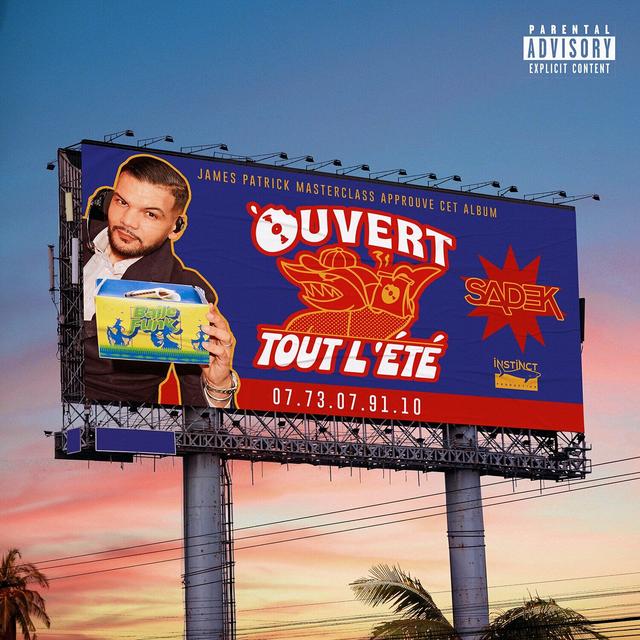 Album cover art for Ouvert tout l'été