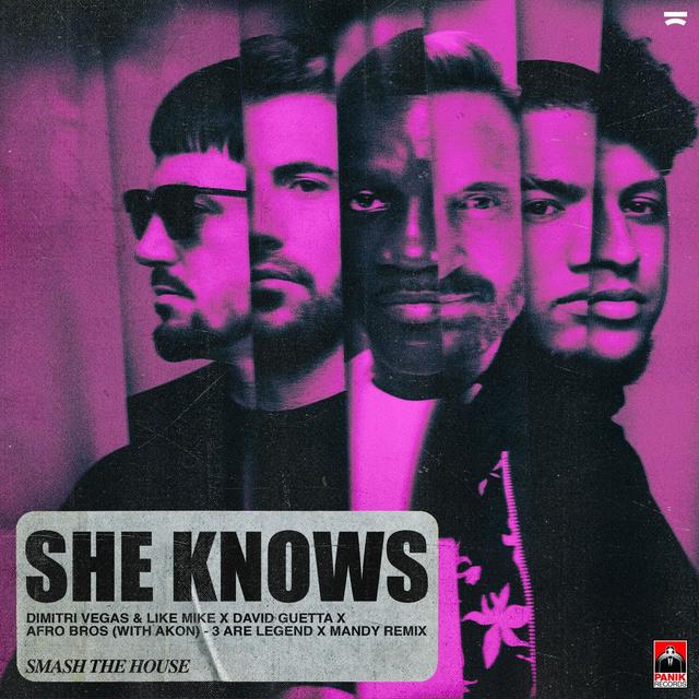 Album cover art for She Knows