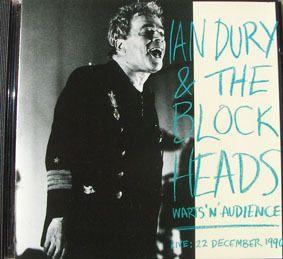 Album cover art for Warts 'N' Audience (Live: 22 December 1990)