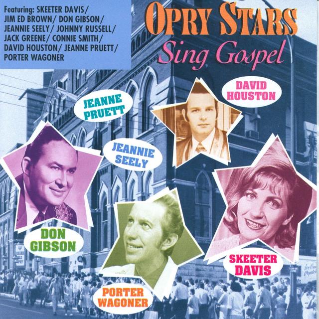 Album cover art for Opry Stars Sing Gospel