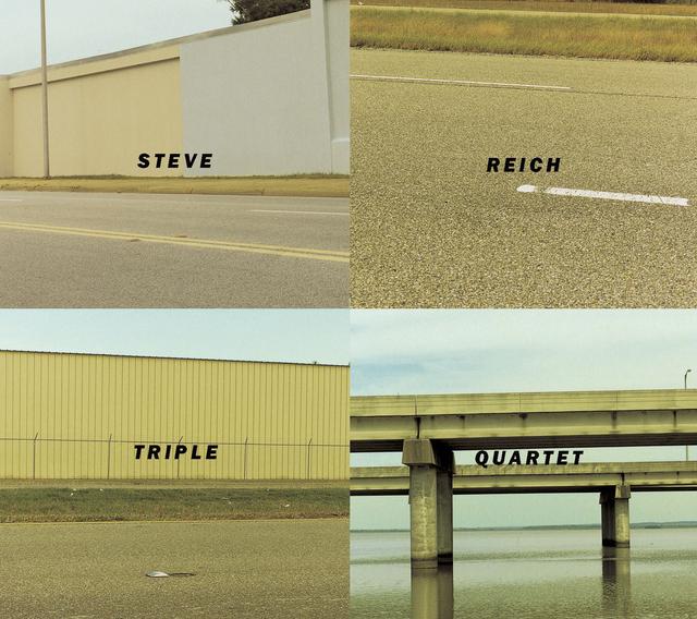 Album cover art for Steve Reich: Triple Quartet