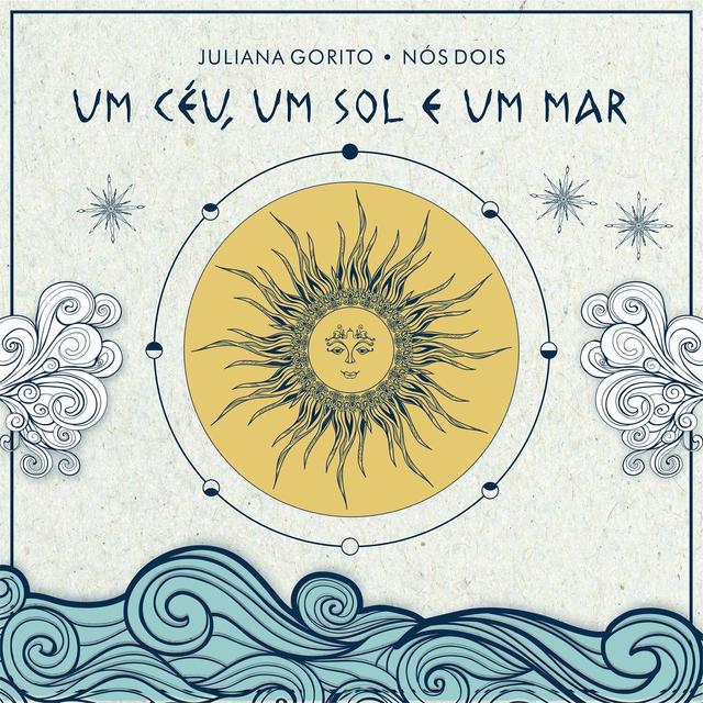 Album cover art for Um Céu, Um Sol e um Mar