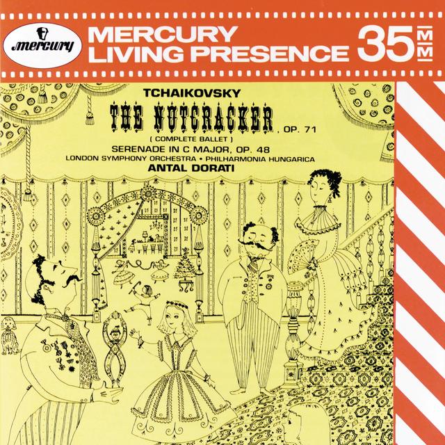 Album cover art for Tchaikovsky: The Nutcracker; Serenade For Strings