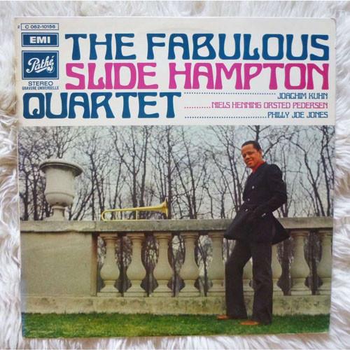 Album cover art for The Fabulous Slide Hampton Quartet