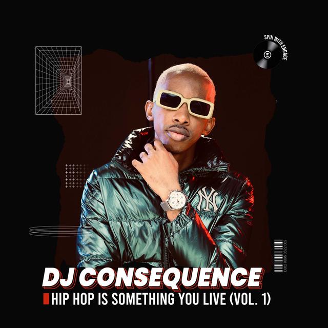 Album cover art for Hiphop Is Something You Live, Vol.1 (DJ Mix)