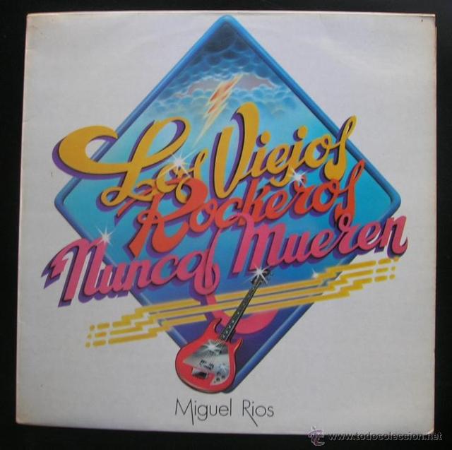 Album cover art for Los Viejos Rockeros Nunca Mueren