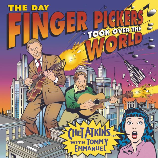 Album cover art for The Day Finger Pickers took Over The World