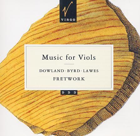 Album cover art for Music For Viols: Dowland ∙ Byrd ∙ Lawes