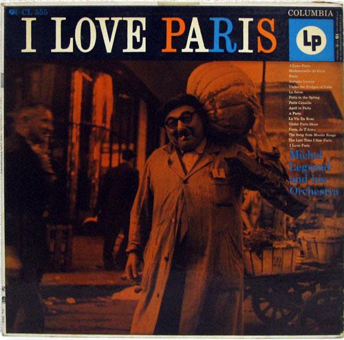 Album cover art for I Love Paris