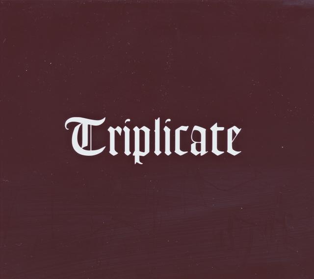 Album cover art for Triplicate