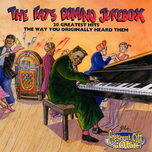 Album cover art for The Fats Domino Jukebox: 20 Greatest Hits