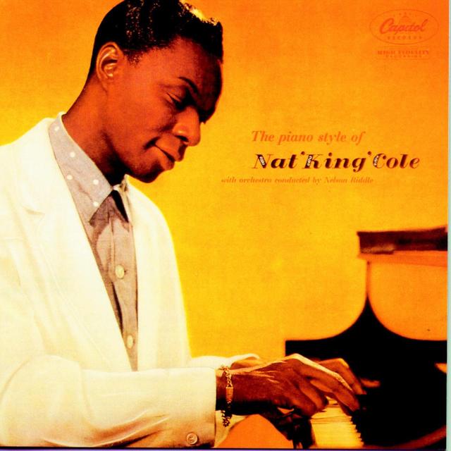 Album cover art for The Piano Style of Nat King Cole