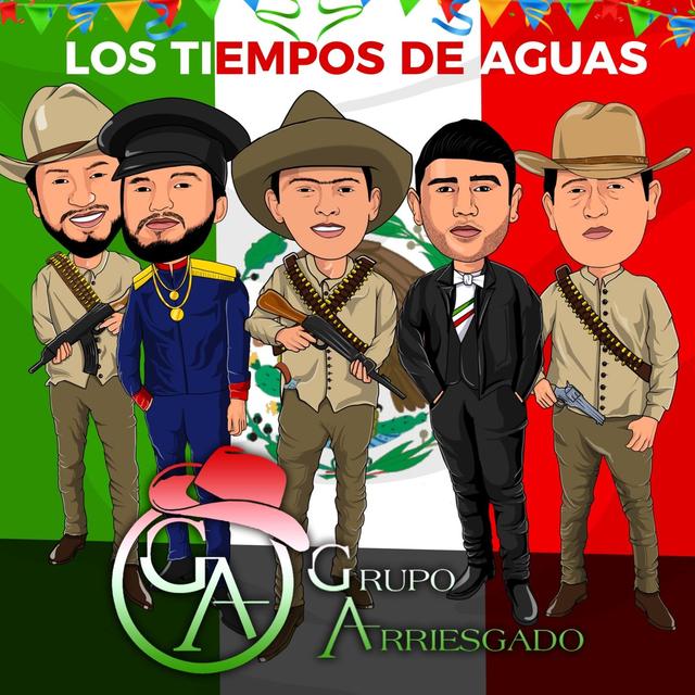 Album cover art for Los Tiempos de Aguas