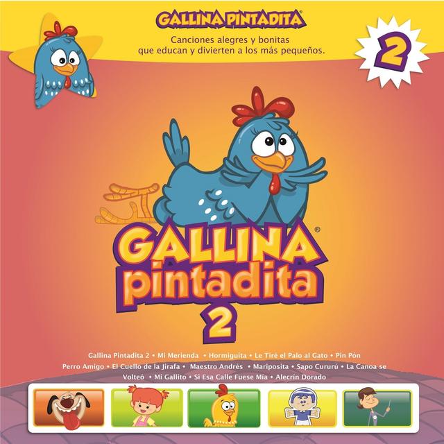 Album cover art for Gallina Pintadita, Vol. 2