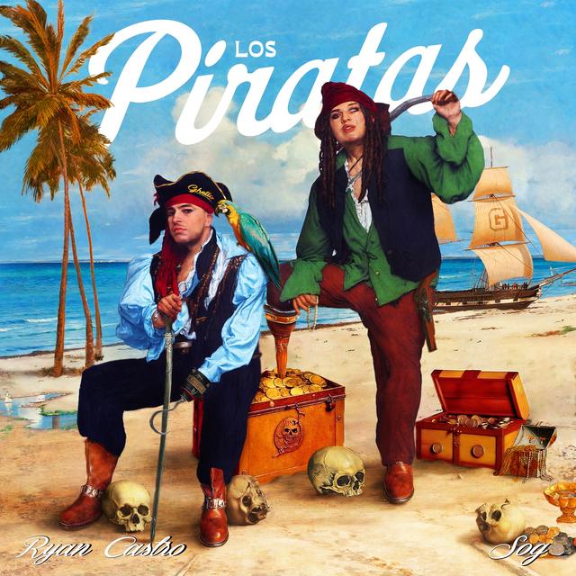 Album cover art for Los Piratas