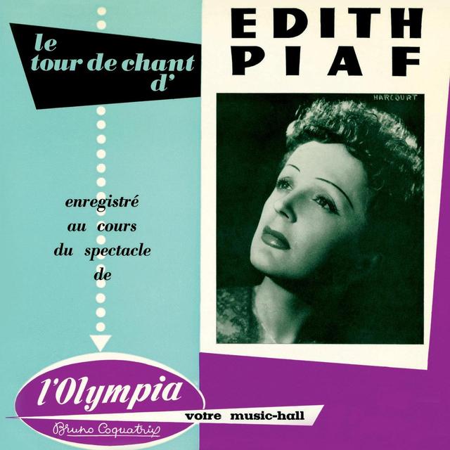 Album cover art for Le Tour de Chant d'Édith Piaf à l'Olympia