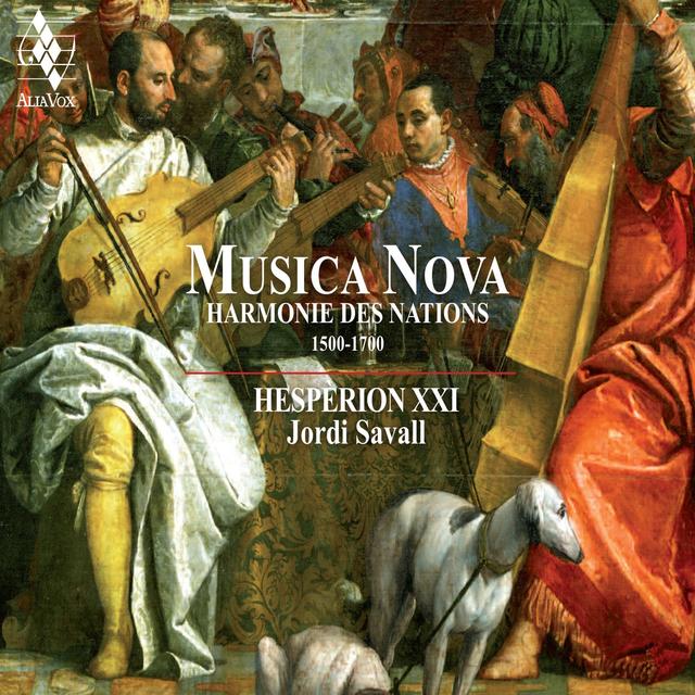 Album cover art for Musica Nova: Harmonie des Nations 1500-1700