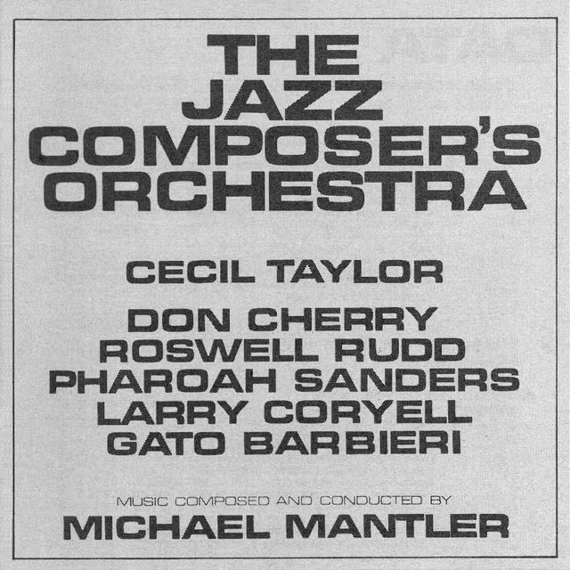 Album cover art for The Jazz Composer's Orchestra