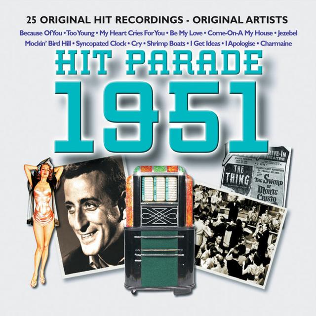 Album cover art for Hit Parade 1951