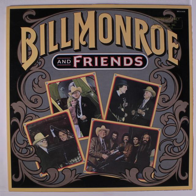 Album cover art for Bill Monroe and Friends