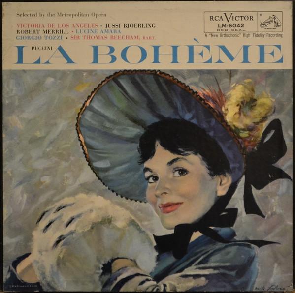 Album cover art for Puccini: La Bohème