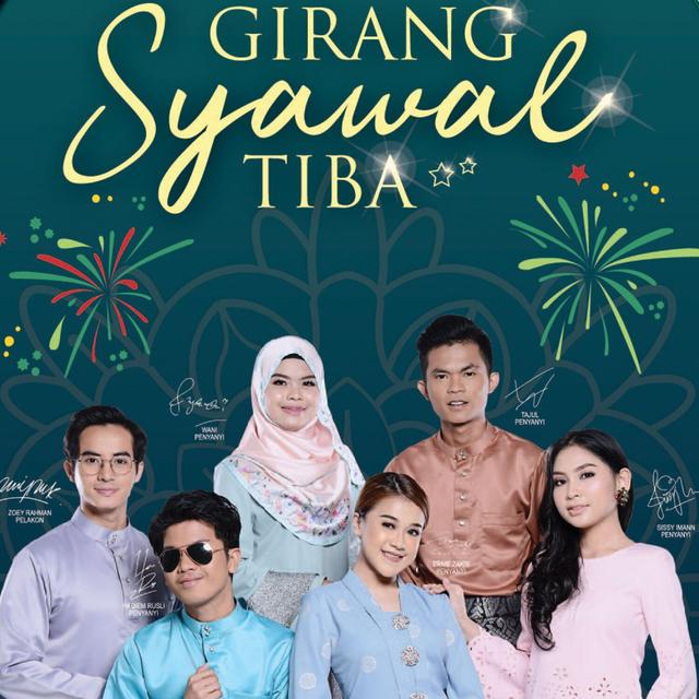 Album cover art for Girang Syawal Tiba