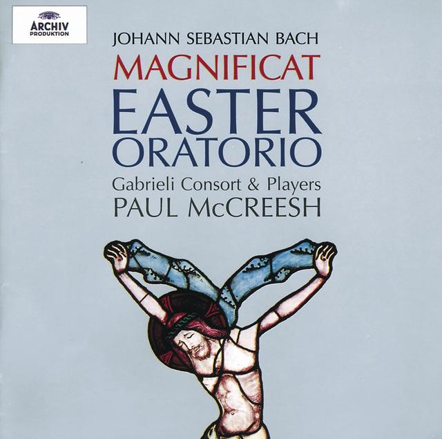 Album cover art for Bach: Magnificat BWV 243 - Easter Oratorio BWV 249