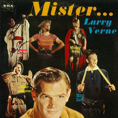 Album cover art for Mister Larry Verne