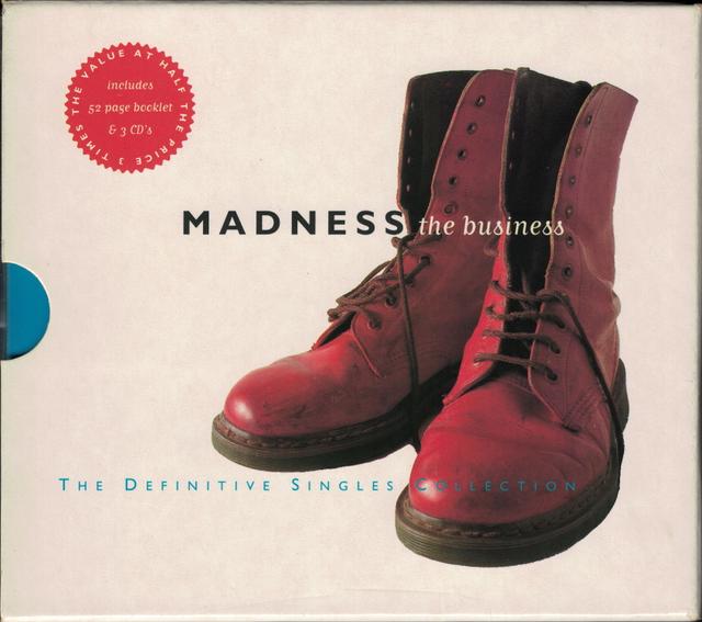 Album cover art for The Business: The Definitive Singles Collection