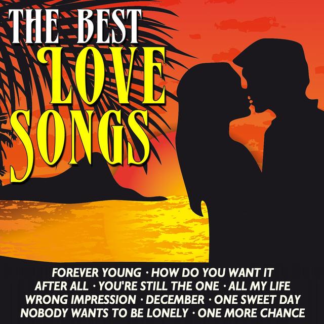 Album cover art for The Best Love Songs