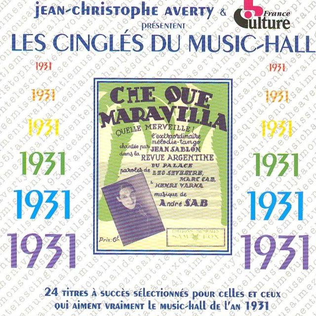 Album cover art for Les Cinglés Du Music Hall 1931